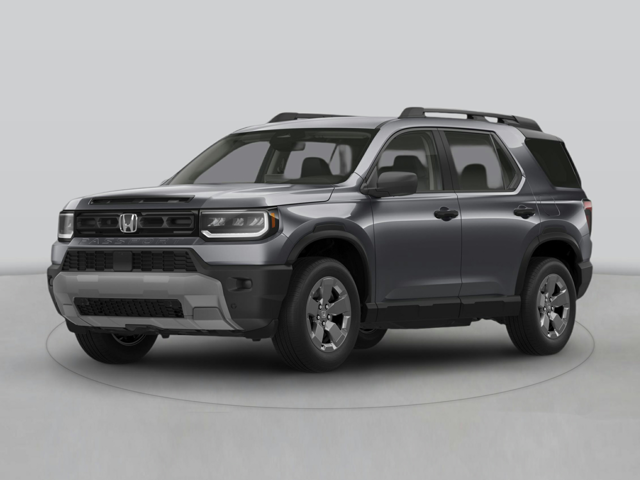 The honda passport trailsport elite blackout trim.