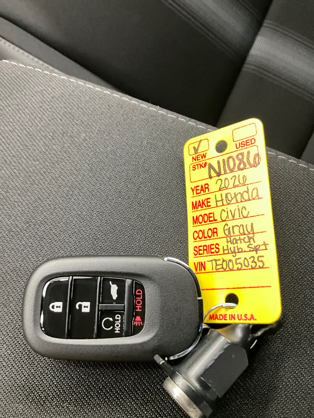 2026 Honda Civic Hatchback Hybrid Sport