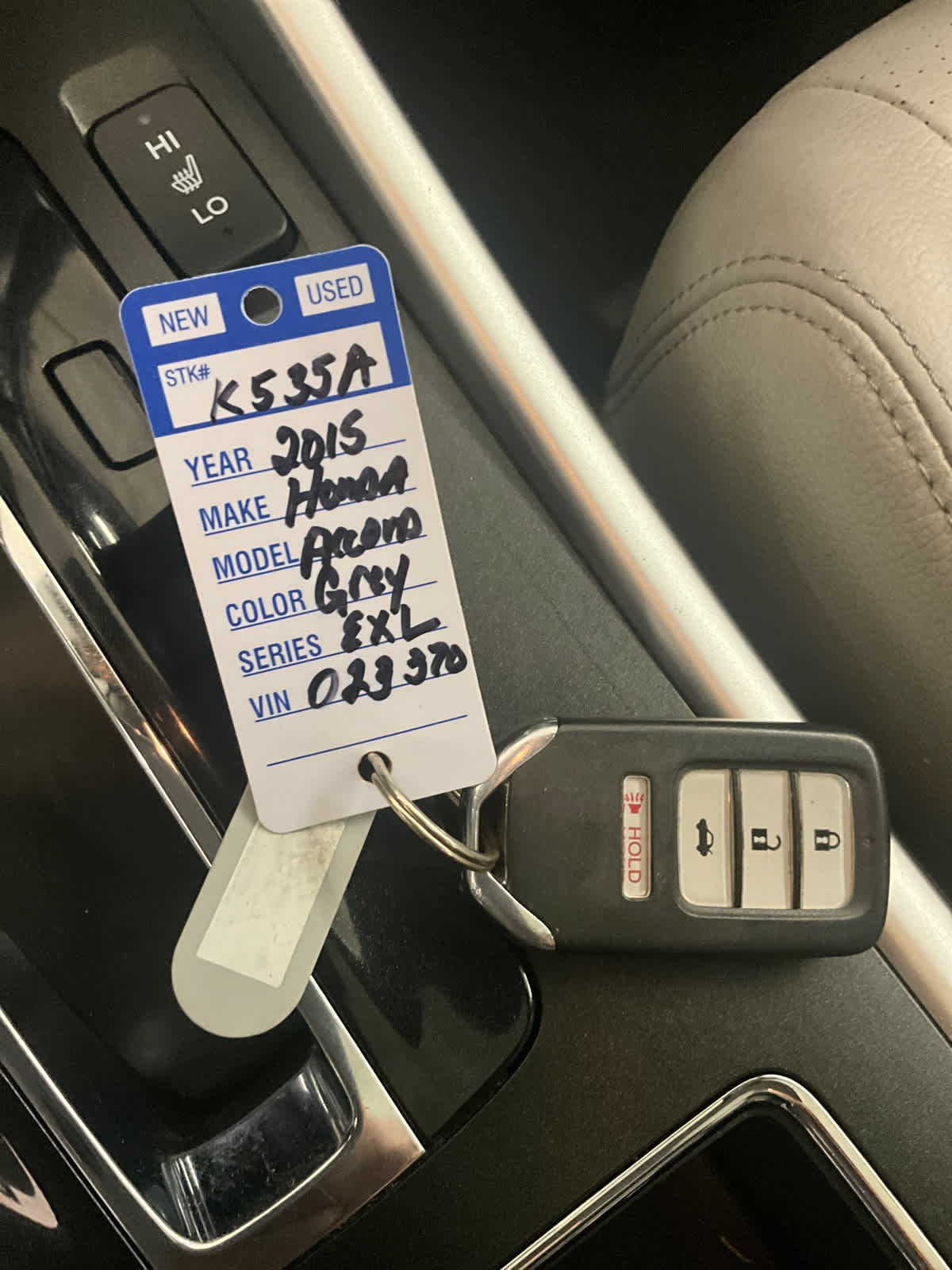 2015 Honda Accord EX-L