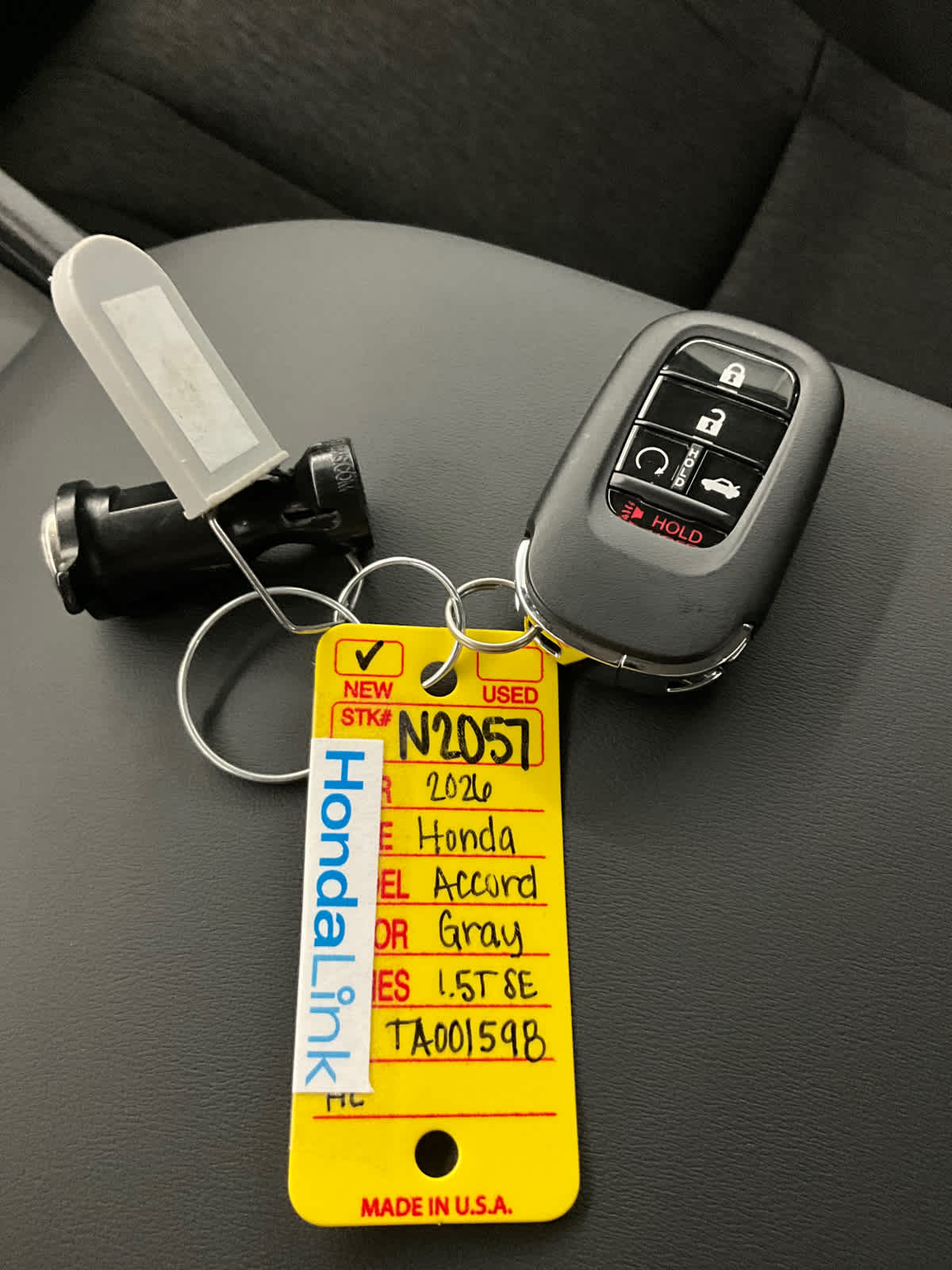 2026 Honda Accord SE