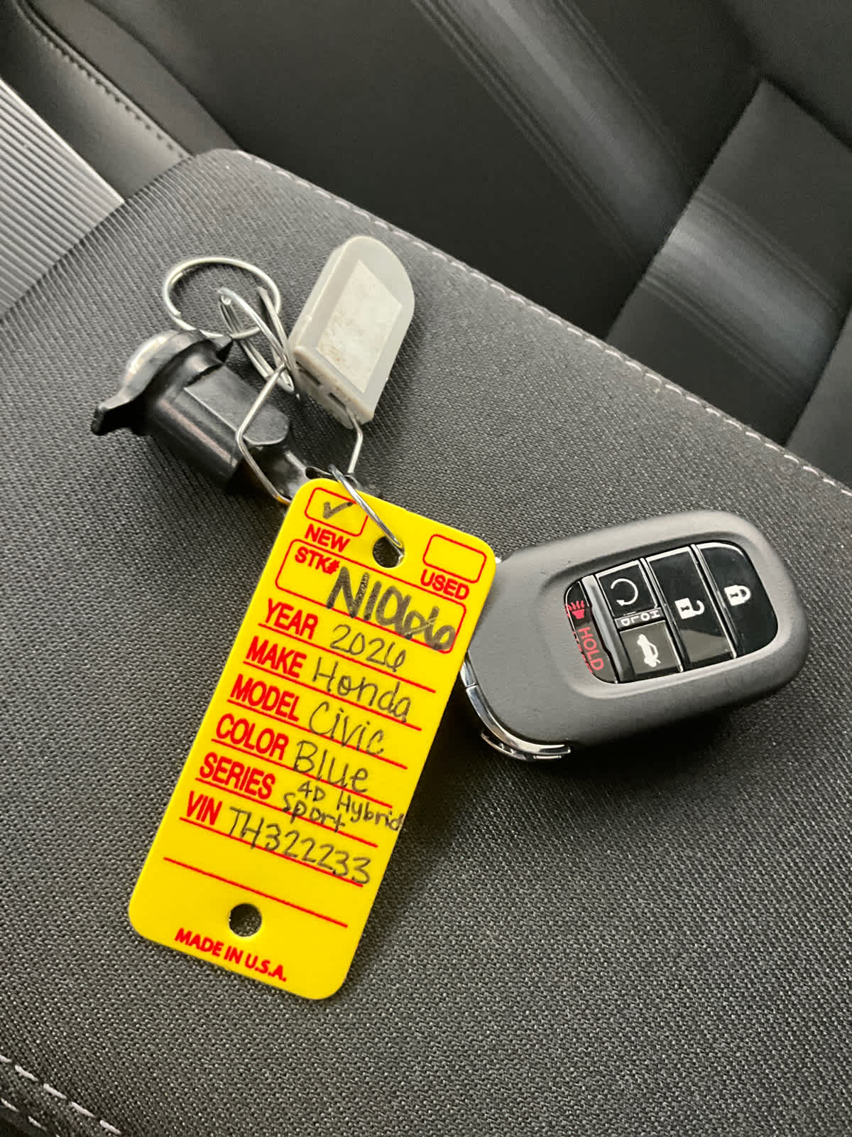 2026 Honda Civic Hybrid Sport