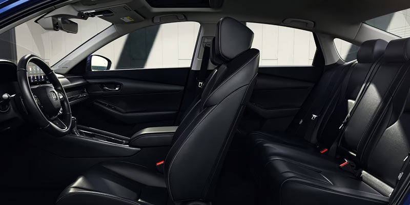 The interior design of a honda accord.