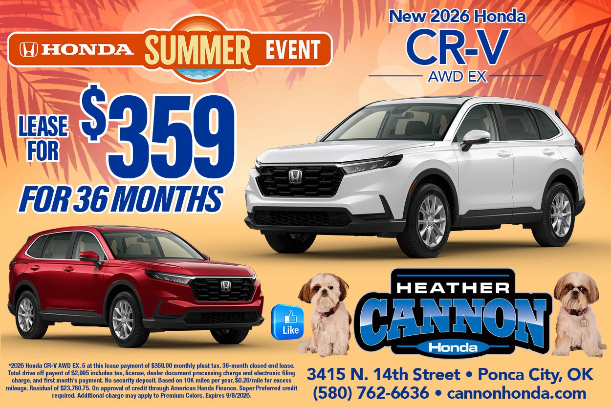 New 2026 Honda CR-V