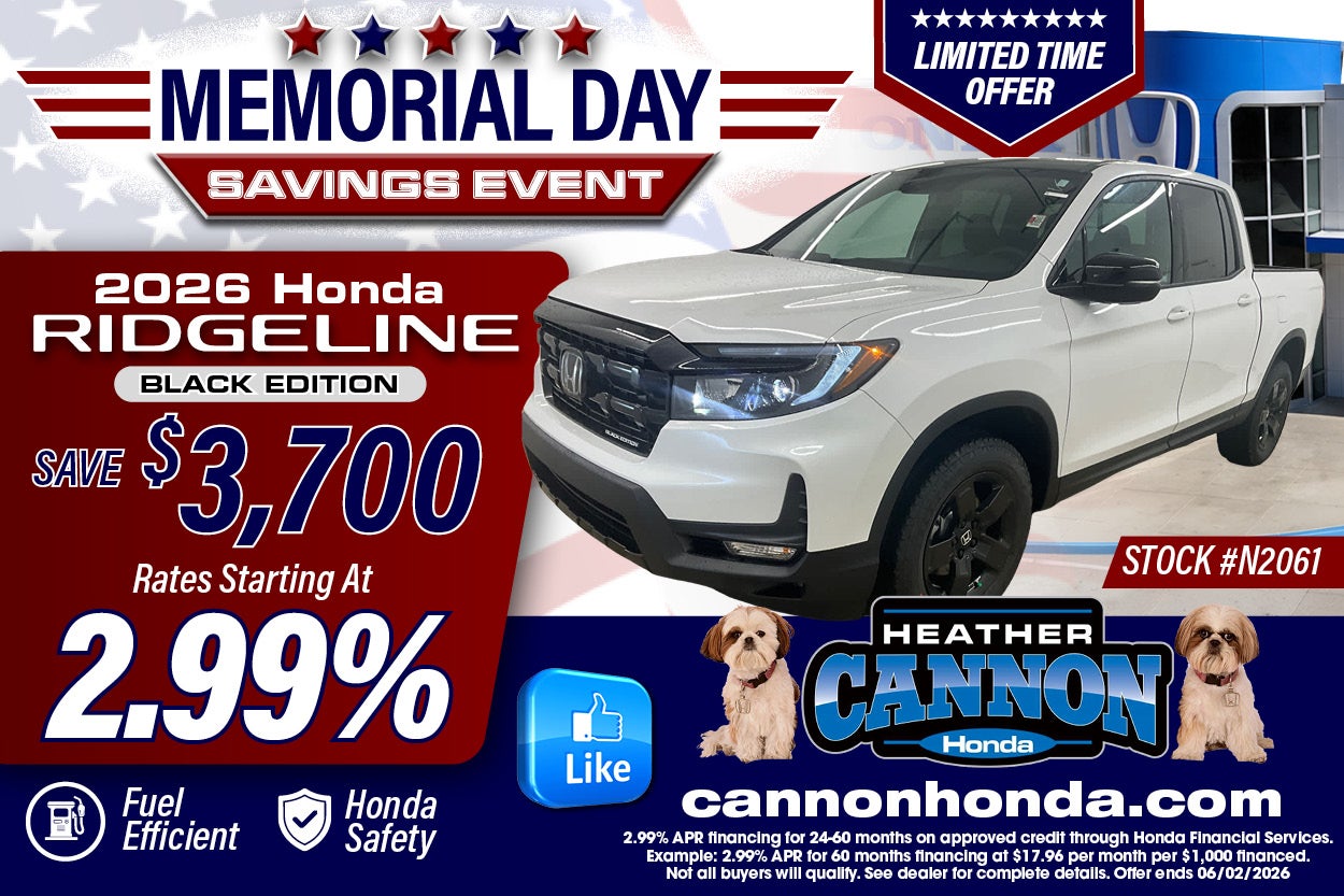 Heather Cannon Honda in Ponca City OK