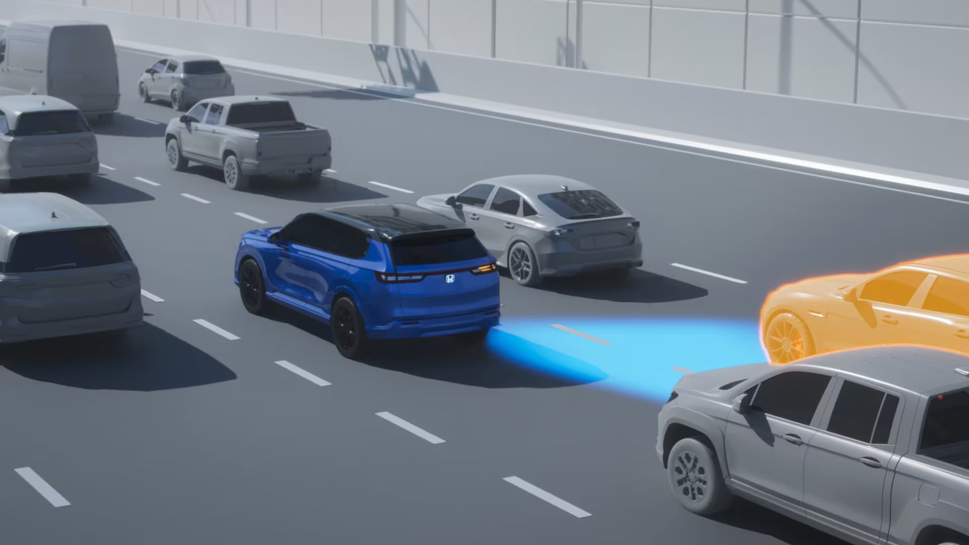 Honda safety features.