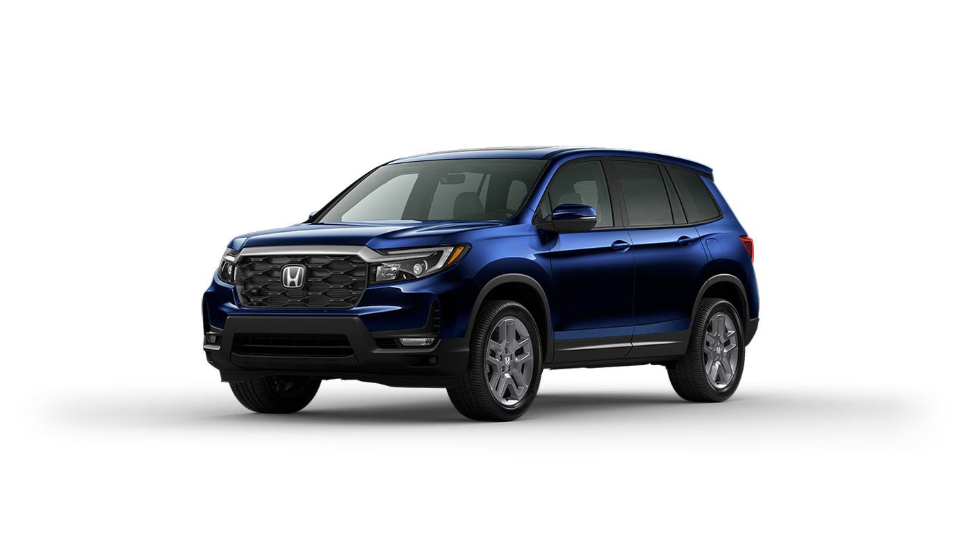 2025 honda passport EX-L trim level in blue