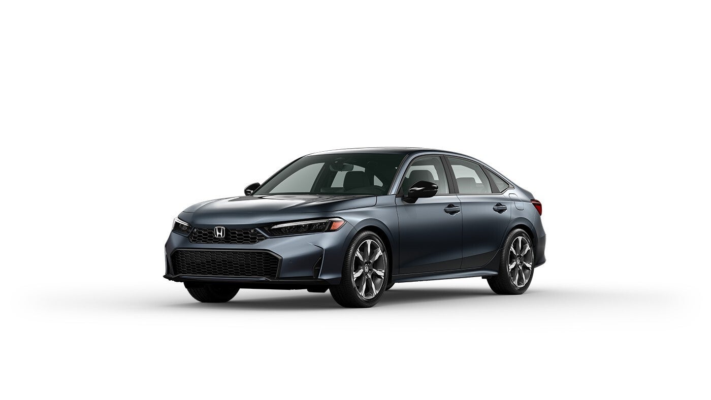 Honda civic sedan Sport Touring hybrid trim.