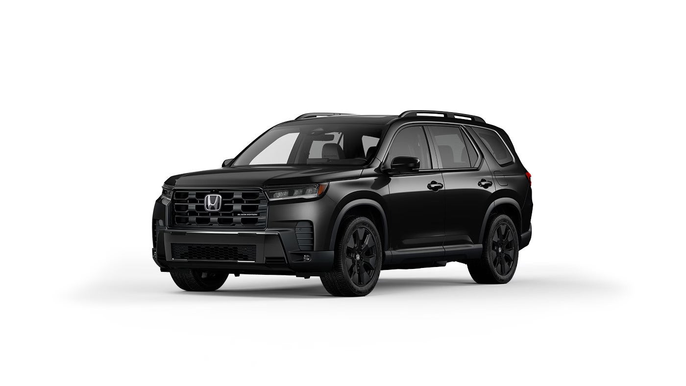 The honda pilot Black Edition trim.