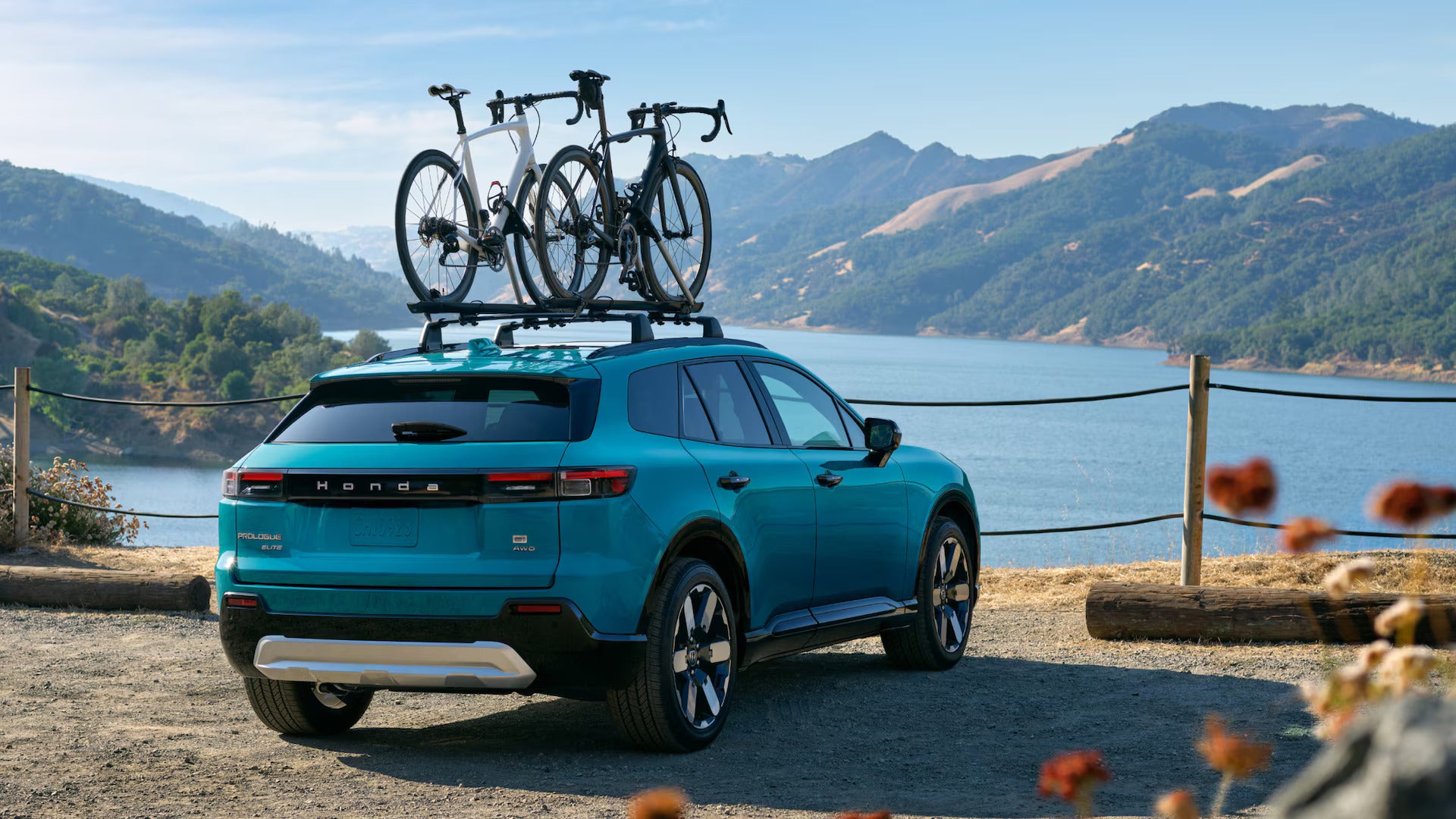 2026 Honda Prologue parked by the lake