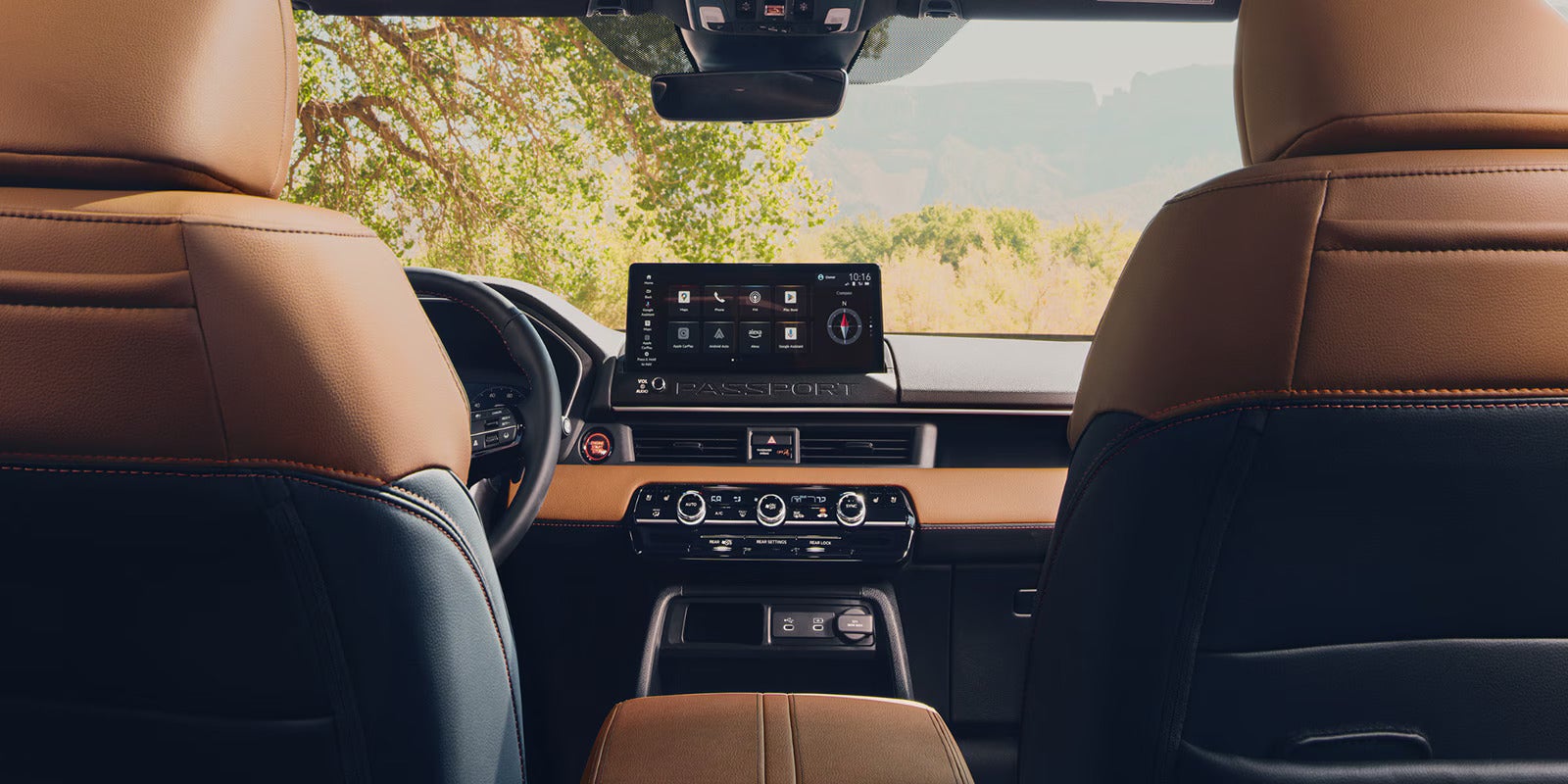 2027 Honda Passport interior space and cargo