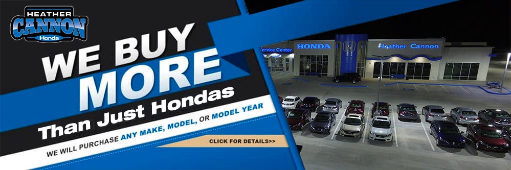we Buy More than Just Honda