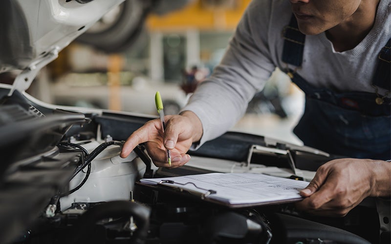 Honda 40-point vehicle inspection in Ponca City